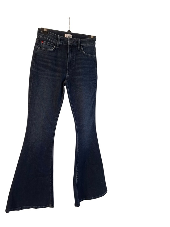 Hudson Jeans Denim - Women's Hudson Heidi High-Rise flare petite jeans dark rinse Size 24